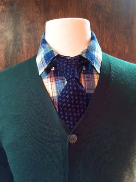 Blade   Blue - Elbert Navy Floral Print Tie