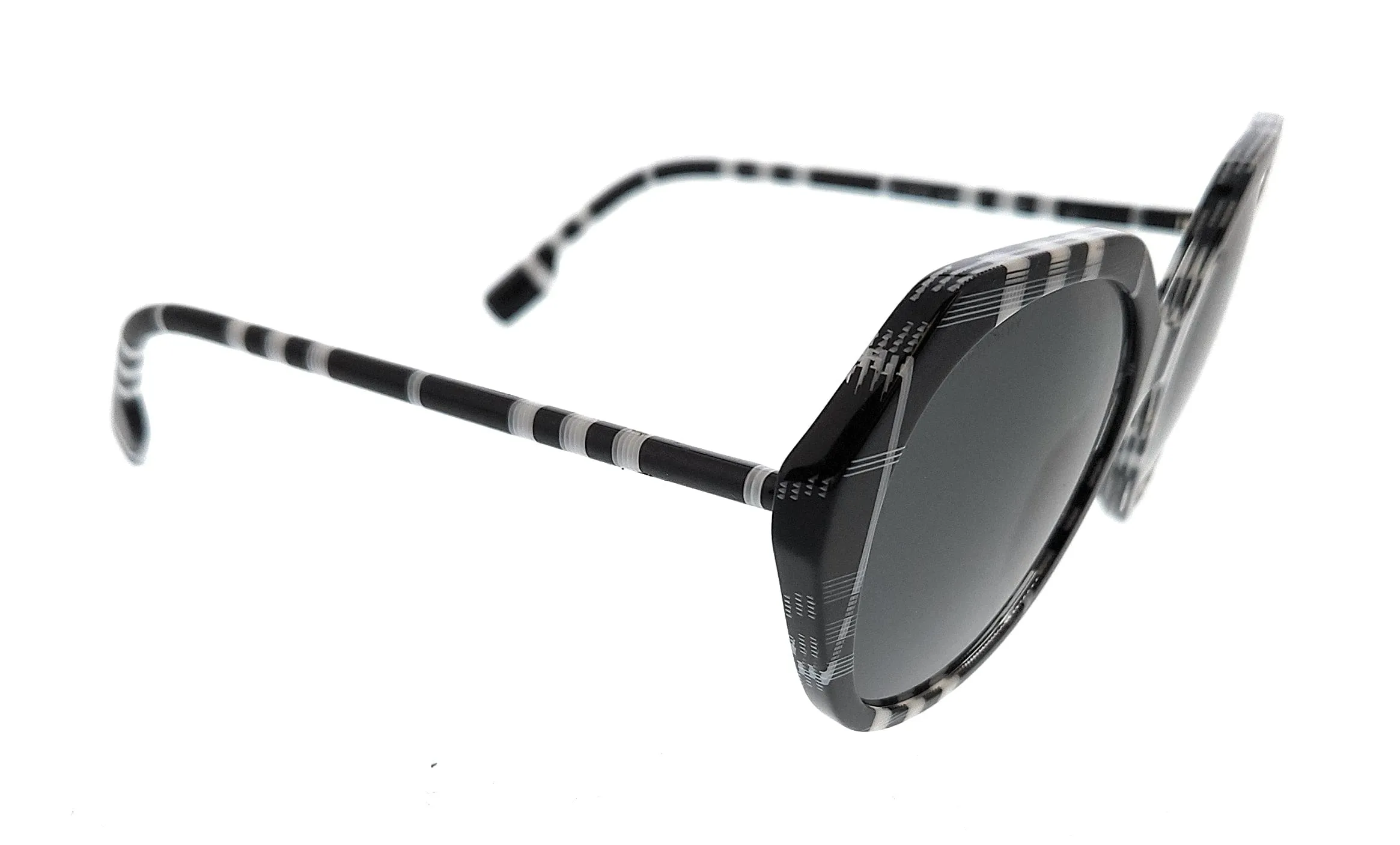 Burberry  0BE4375 400487 Black Round Sunglasses