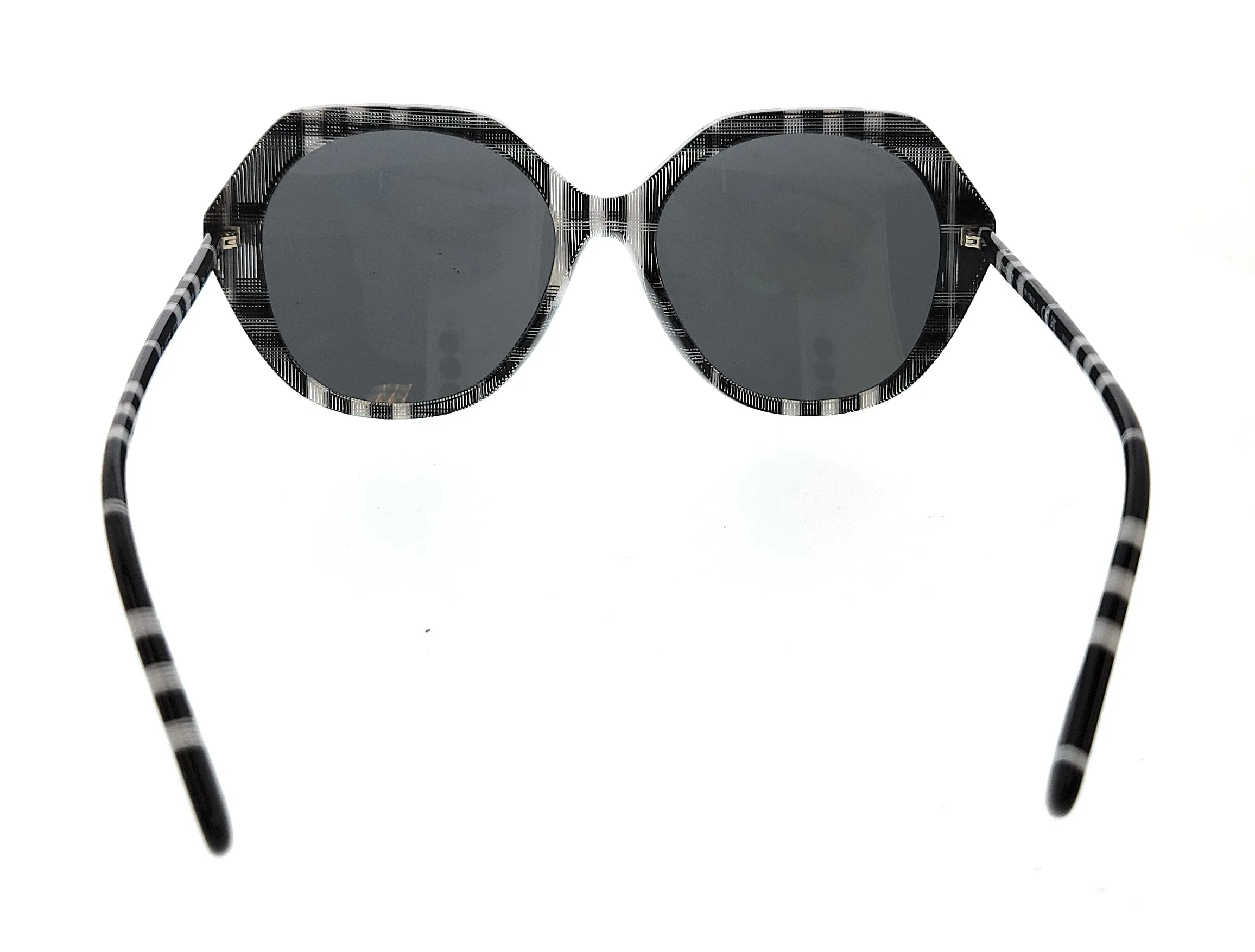 Burberry  0BE4375 400487 Black Round Sunglasses