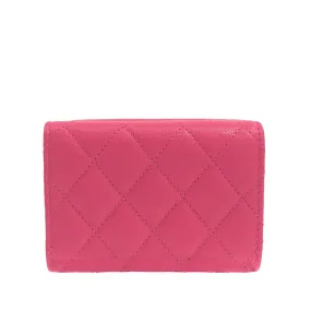 CHANEL CC Caviar Leather Wallet Small Wallets