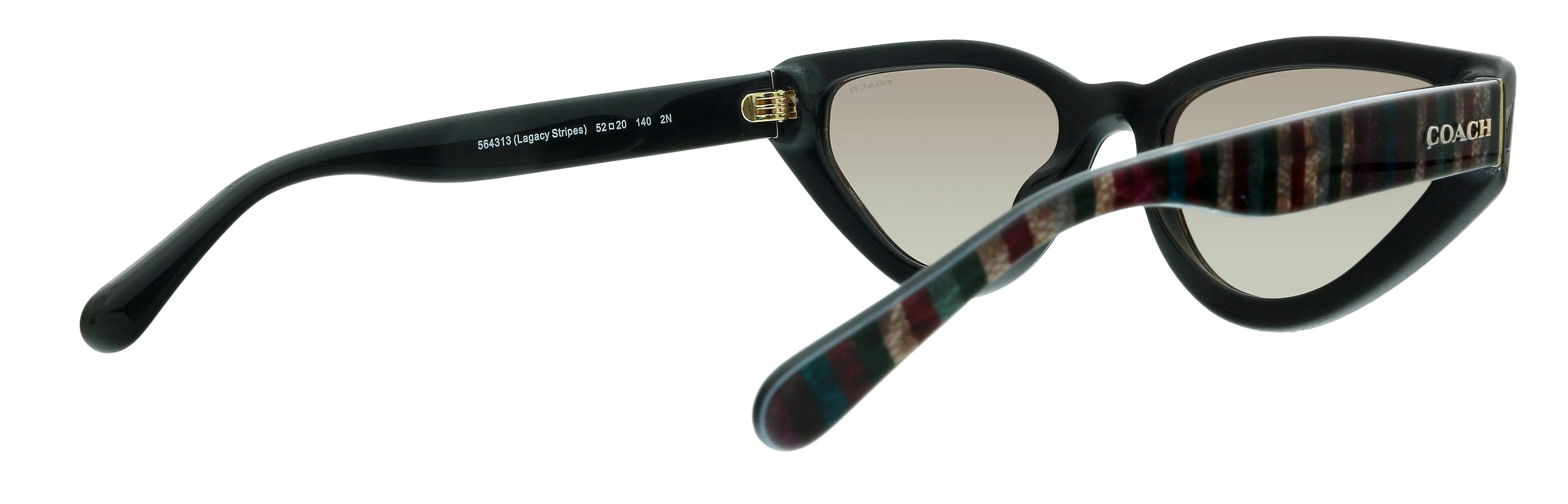 Coach 0HC8319 564313 Legacy Stripes Cat Eye Sunglasses