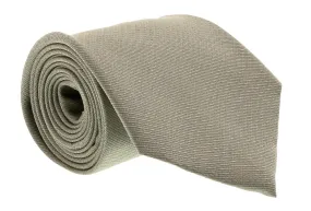 Gianfranco Ferre J0510 U58 Silvery Beige Silk Mens Tie