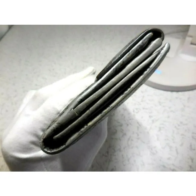 Gucci Microguccissima Silver Leather Xl Continental Wallet