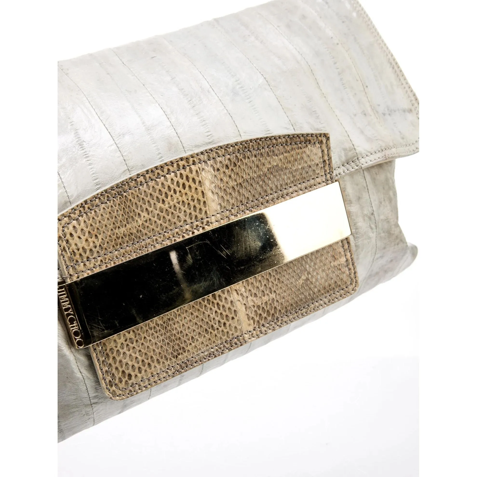 Jimmy Choo Eel Skin Two-Way Shoulder Bag
