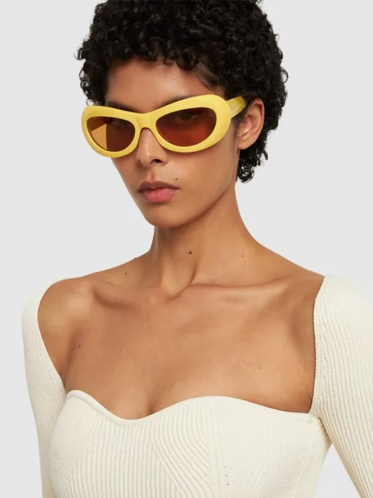 Marni   Field Of Rushes round sunglasses 
