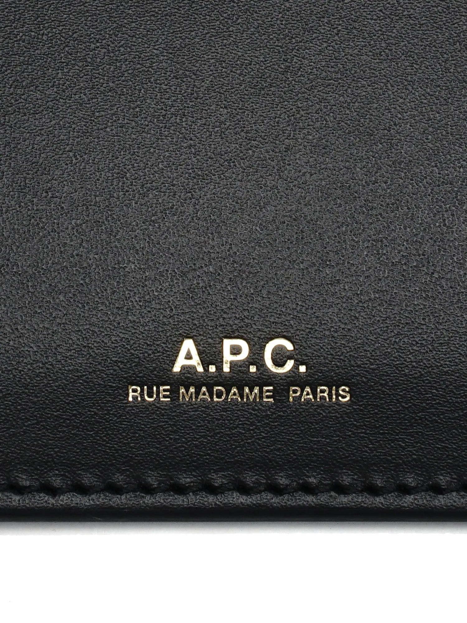 PORTE-CARTE DEMI-LUNE-LZZ NOIR