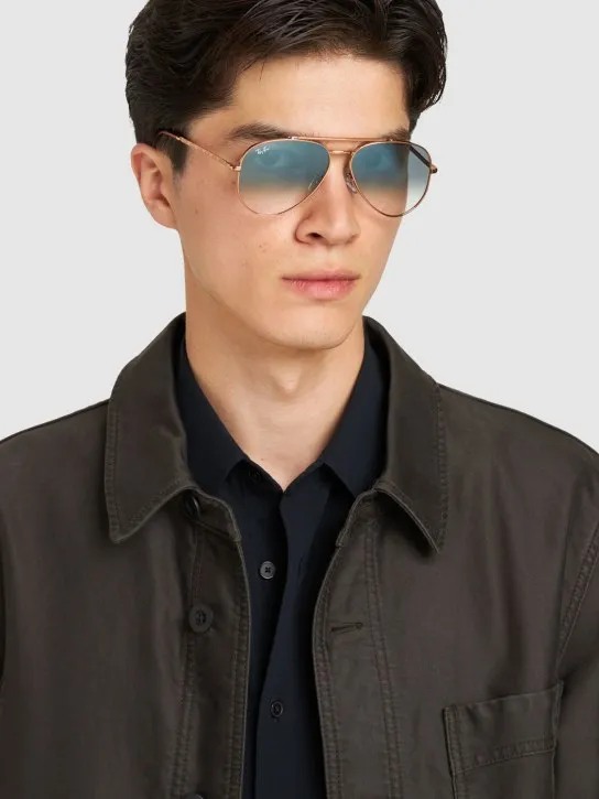 Ray-Ban   New aviator metal sunglasses 
