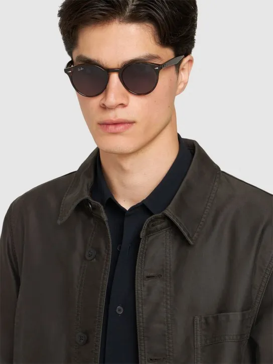 Ray-Ban   RB2180 round acetate sunglasses 