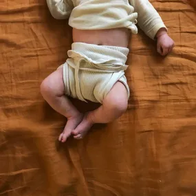 Tie-on Nappies Organic Cotton (5 pack)