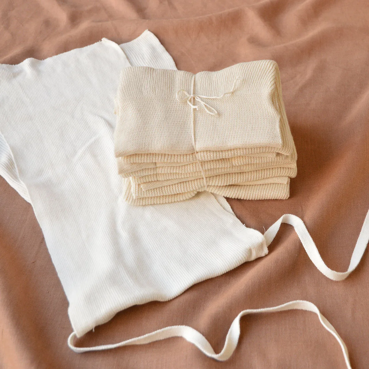 Tie-on Nappies Organic Cotton (5 pack)